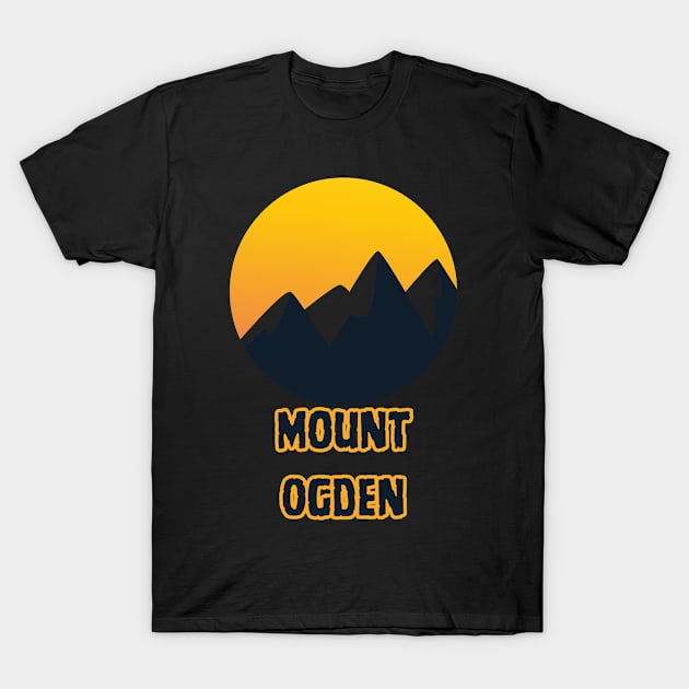 Mount Ogden T-Shirt by Canada Cities